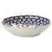 Cobalt Net Jam Dish, Tulip Shape