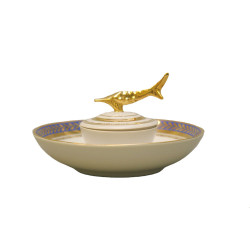 Golden Caviar Bowl, Caspian Shape, 52%