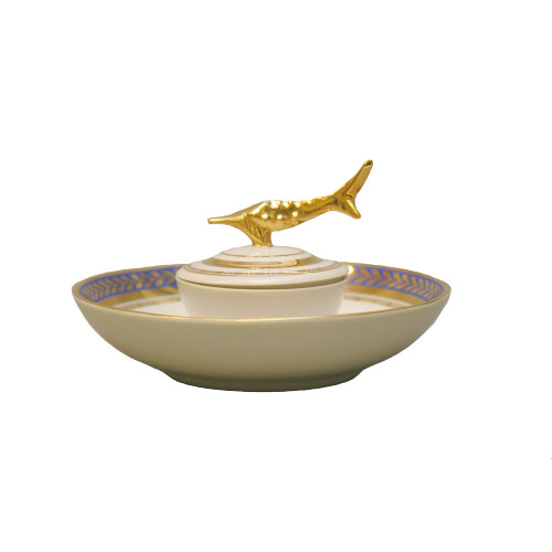 Golden Caviar Bowl, Caspian Shape, 52%