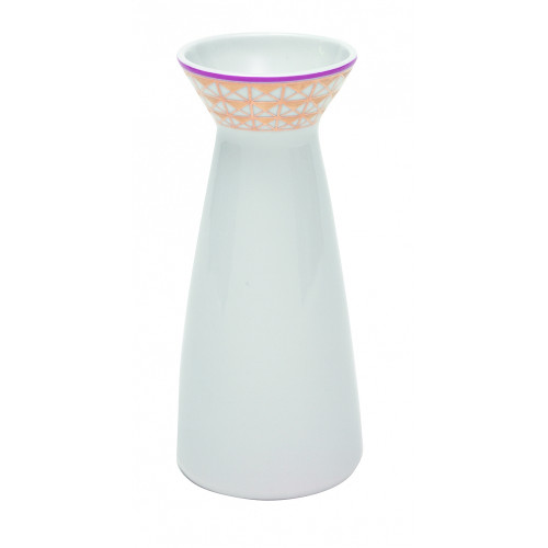 Moscow River Metallic Flower Vase, Youth Shape
