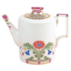 Moscow River Metallic Coffee Pot, Heraldic Shape