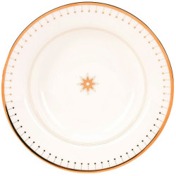 Azur Gold Deep Plate, Standard-2 Shape, 235 mm