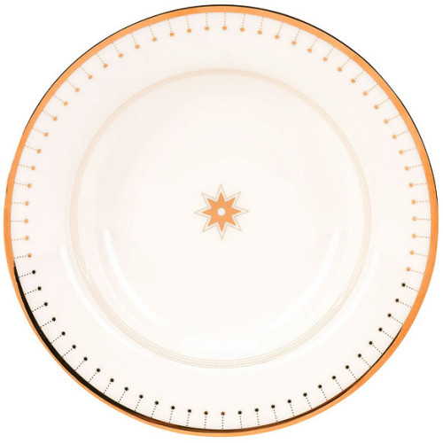 Azur Gold Deep Plate, Standard-2 Shape, 235 mm