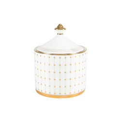 Azur Gold Sugar Bowl, Idyll Shape, 300 ml