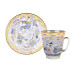 Frosty Evening Cup and Saucer, May Shape