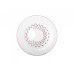 Pink Net Tea Cup and Saucer, Wave Shape