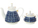 Forget-Me-Not Tea Set, Radial Shape, for 6, 20 pieces — photo 2 of 2