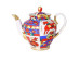Folk Pattern Tea Set, Spring Shape, for 6, 20 pieces — photo 2 of 3