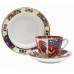 Folk Pattern Tea Set, Spring Shape, for 6, 20 pieces