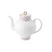 Pink Net Tea Set, Wave Shape, for 6, 20 pieces Pink Net Tea Set, Wave Shape, for 6, 20 pieces
