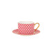 Scarlett Tea Set, Idyll Shape, for 4, 10 pieces