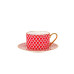 Scarlett Tea Set, Idyll Shape, for 4, 10 pieces