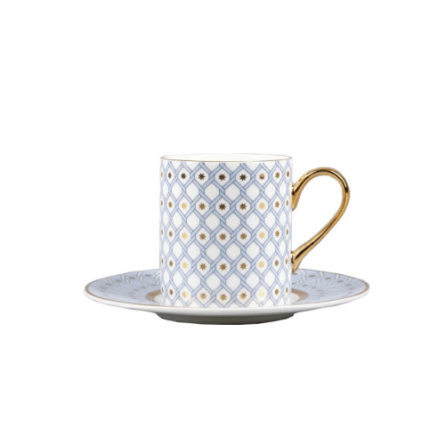 Azur 1 Coffee Cup and Saucer, Idyll Shape