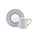 Azur 1 Coffee Cup and Saucer, Idyll Shape