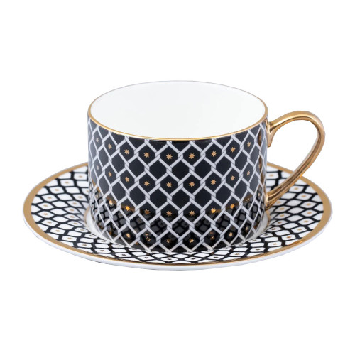 Nero 2 Cup and Saucer, Idyll Shape, 250 ml