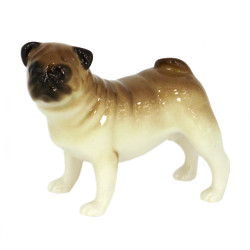Standing Pug Figurine, Archie
