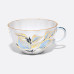Lunar Tea Cup and Saucer, Tulip Shape