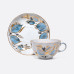 Lunar Tea Cup and Saucer, Tulip Shape