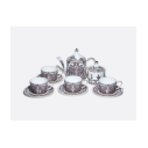 Baroque Set, Idyll Shape, for 4, 10 pieces