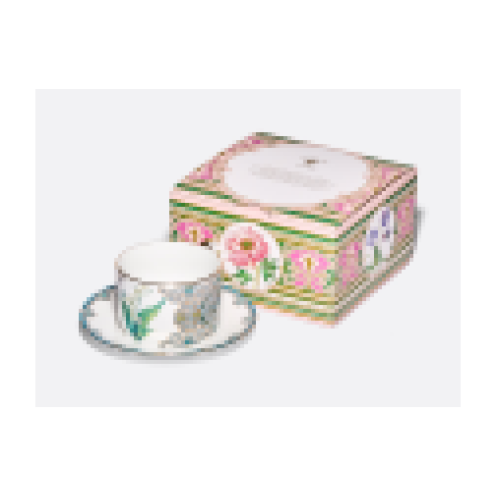 Lily of the Valley Cup and Saucer, Solo 2 Shape, 300 ml, Gift Set