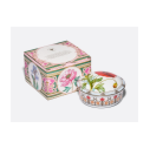 Oriental Poppy Jewellery Box, Round Shape, Gift Set