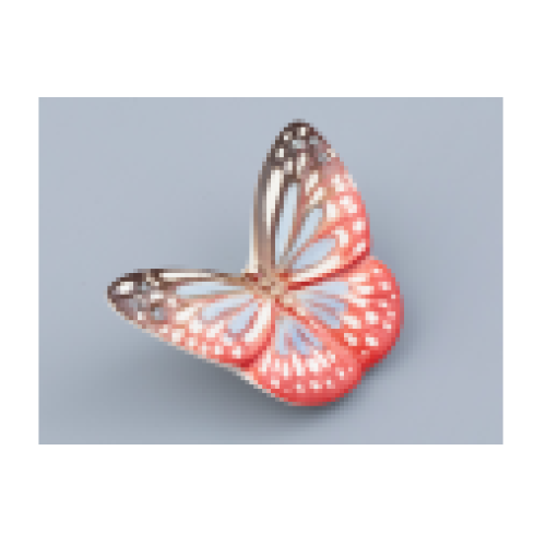 Small Butterfly Figurine, Red