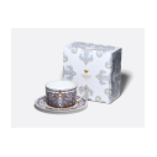Baroque Cup and Saucer, Idyll Shape, 250 ml, Gift Set
