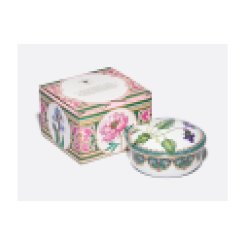 Violet Cut Jewellery Box, Round Shape, Gift Set