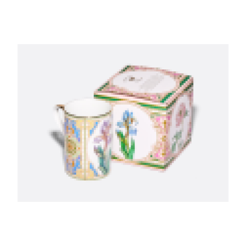Delicate Iris Mug, Solo Shape, 400 ml, Gift Set