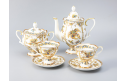 Fantastic Butterflies Coffee Set, Katerina Shape, for 6, 14 pieces