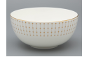 Azur Gold Salad Bowl, Eastern Shape, 195 x 90 mm