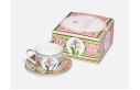 Delicate Iris Cup and Saucer, Solo 2 Shape, 300 ml, Gift Set