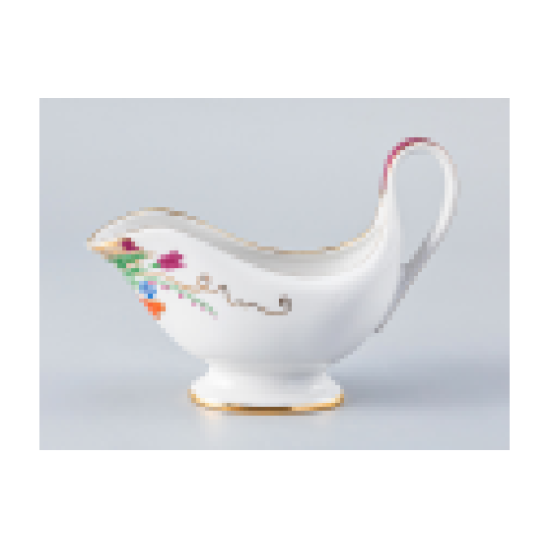 Moscow River Metallic Gravy Boat, Alexandria Shape, 100 g