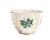 Golden Grass Handleless Coffee Cup, Tulip Shape