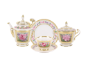 Recollection-2 Tea Set, Alexandria Shape, for 6, 20 pieces