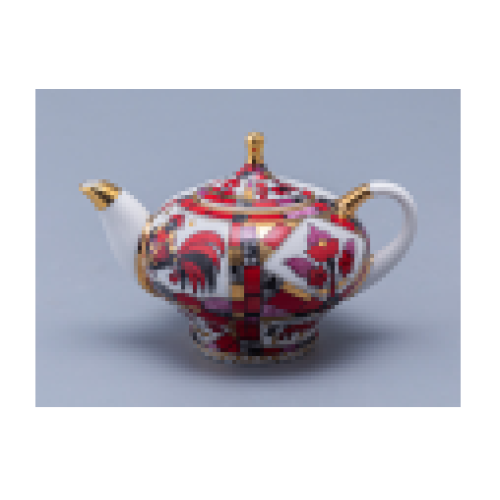 Red Horse Teapot, Novgorod Shape