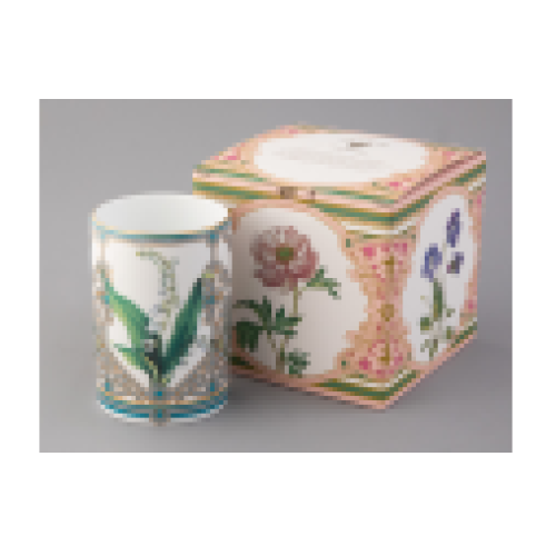 Lily of the Valley Mug, Solo Shape, 400 ml, Gift Set