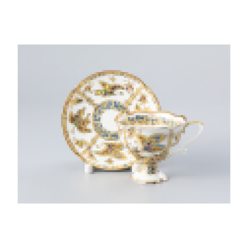 Fantastic Butterflies Coffee Cup and Saucer, Katerina Shape