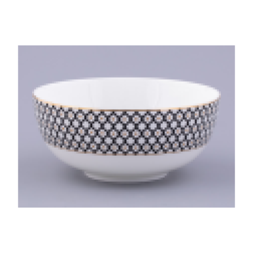 Nero 1 Salad Bowl, Eastern Shape, 160 mm