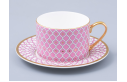 Coral 2 Cup and Saucer, Idyll Shape