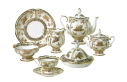Fantastic Butterflies Tea Set, Katerina Shape, for 6, 30 pieces