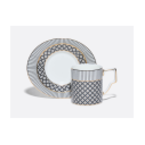 Elegant Coffee Cup and Saucer, Elegy Shape, 150 ml