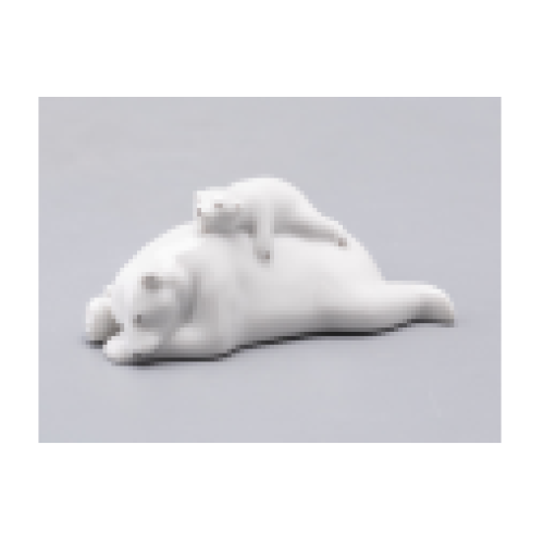 Bear with Teddy Bear Figurine Bear with Teddy Bear Figurine