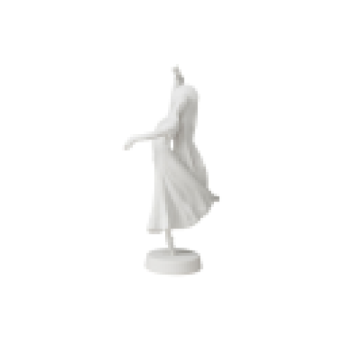 Russian Dance Figurine, U. Lopatkina, White Biscuit