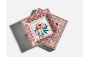 Wonderful Peony Trinket Box, Square Shape, Gift Set