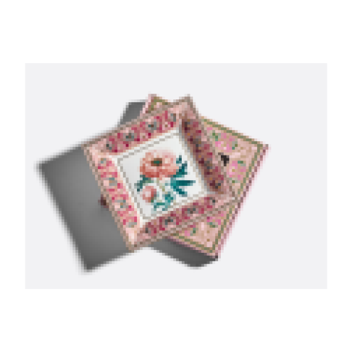 Wonderful Peony Trinket Box, Square Shape, Gift Set