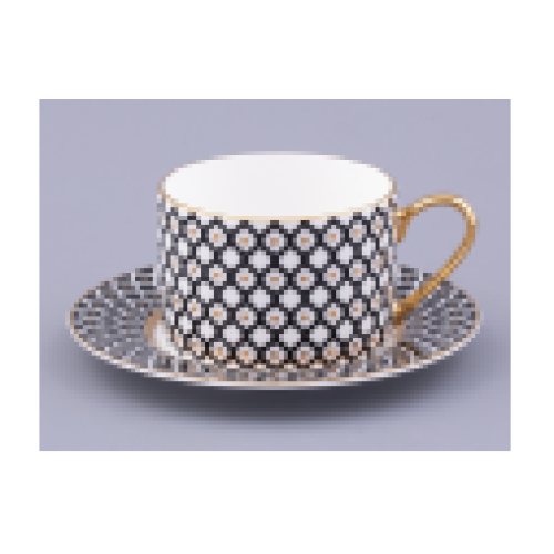 Nero 1 Cup and Saucer, Idyll Shape, 250 ml