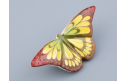 Medium Butterfly Figurine, Yellow