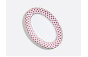 Net Blues 2 Oval Fish Dish, European Shape, 230 mm