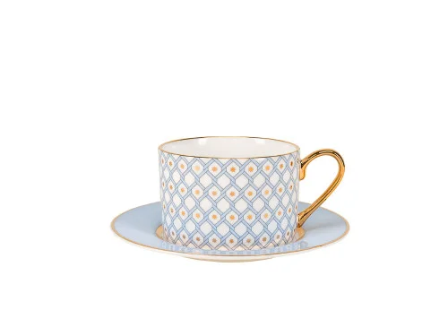 Azur 1 Cup and Saucer, Idyll Shape, 250 ml Azur 1 Cup and Saucer, Idyll Shape, 250 ml — photo 1 of 5